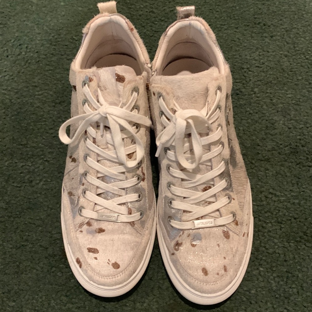 Barely worn pony hair sneakers!